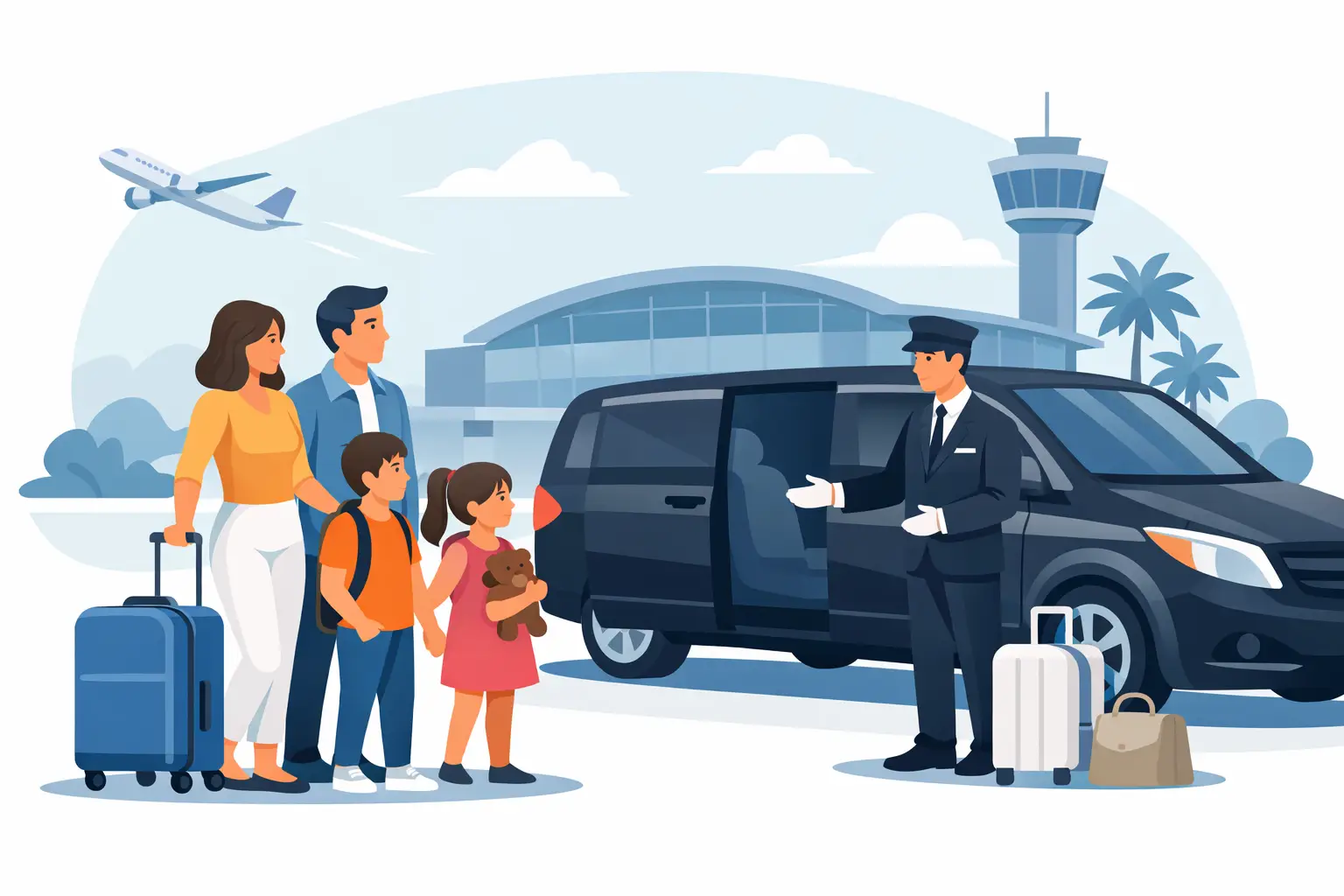 Private Airport Transfer for Families