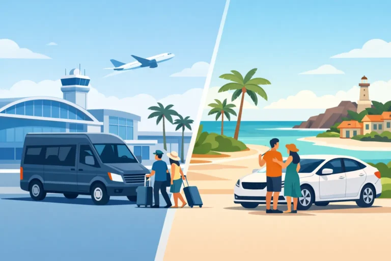 Airport Transfer vs Rental Car in Nassau