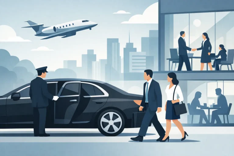 Chauffeured Transport for Business Meetings