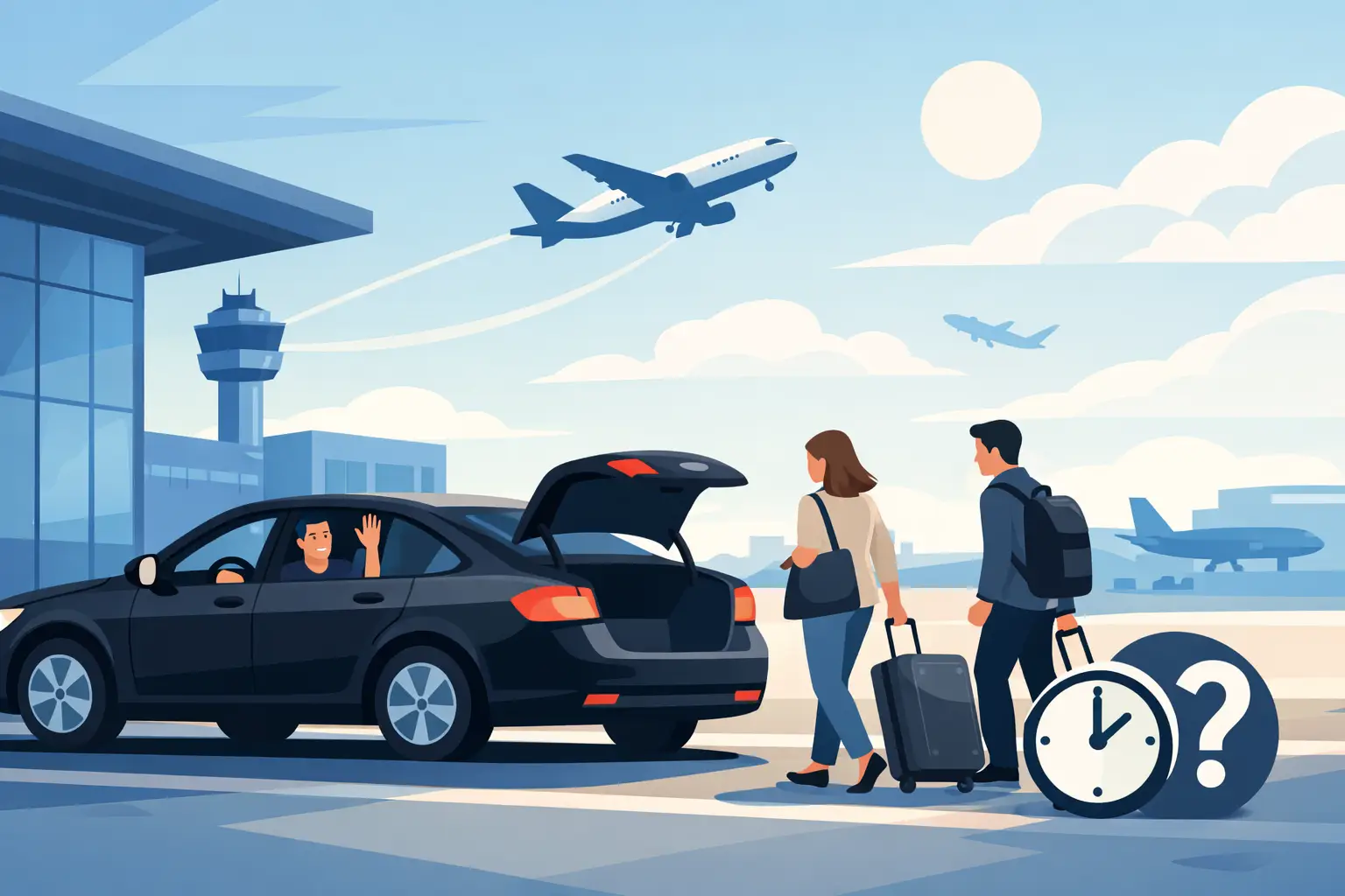 How Early Should Your Airport Pickup Arrive?