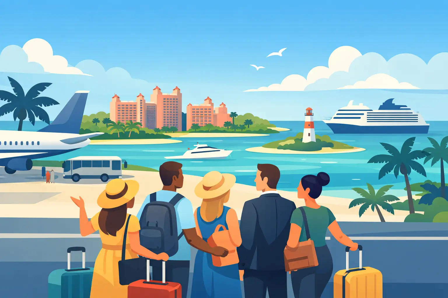 How to Plan Group Arrivals in Nassau, Bahamas