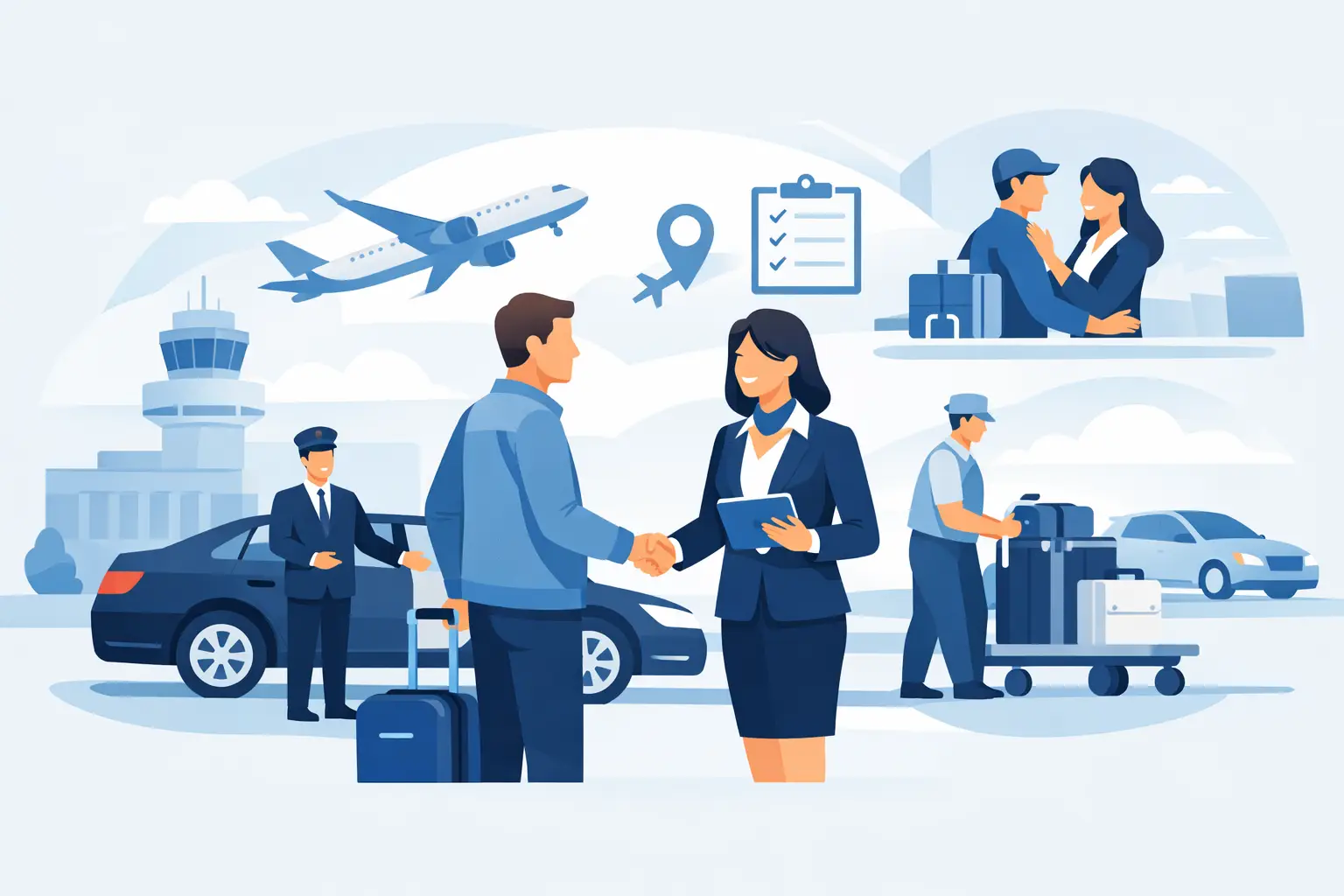 What Does Airport Meet and Greet Include?