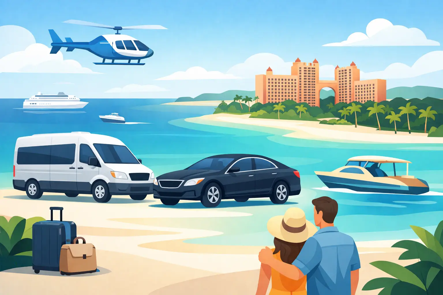 How Resort Transportation Can Save Time in Nassau