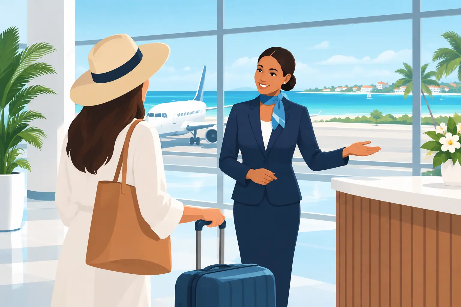 Airport Concierge Assistance for Nassau Arrivals