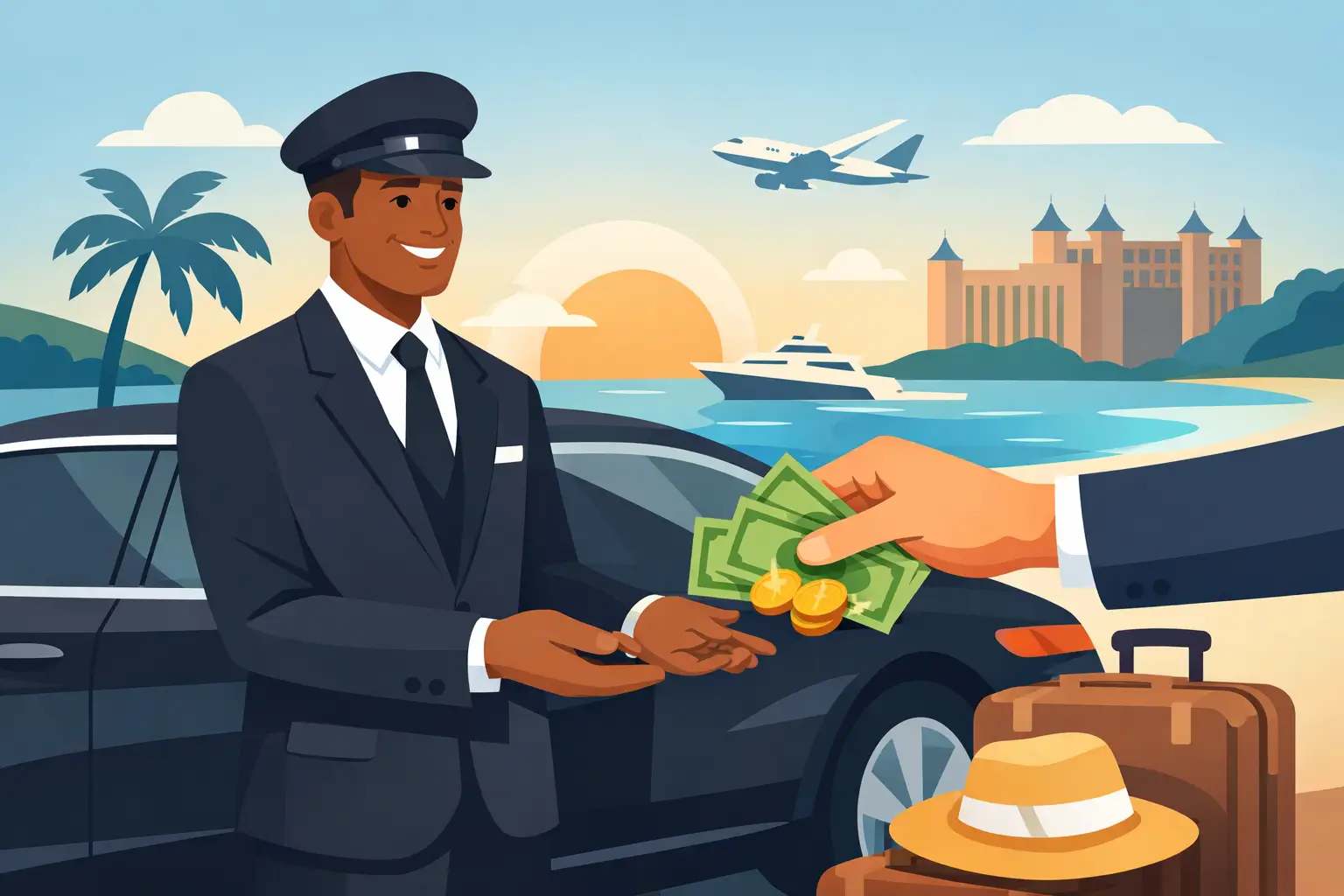 Chauffeur Tipping Etiquette for Nassau Travelers