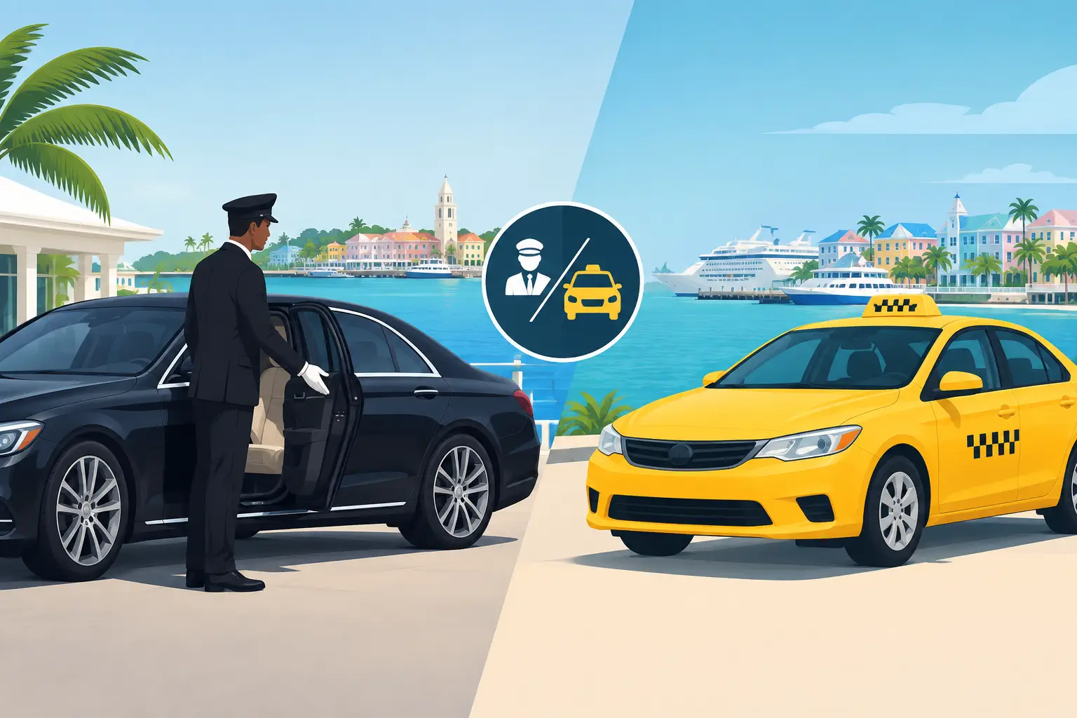 Chauffeur Versus Taxi Service for Nassau Travel