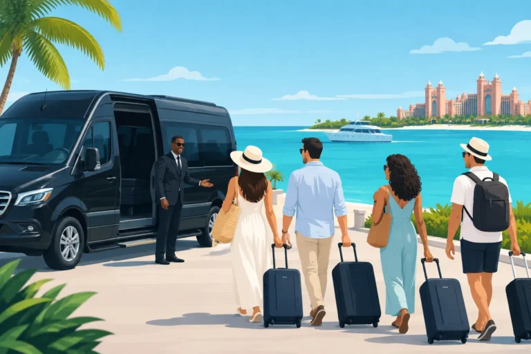 Luxury Van Service for Nassau Travel Groups